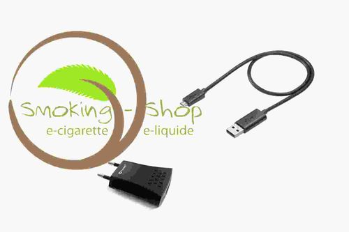Chargeur Micro USB + adaptateur secteur