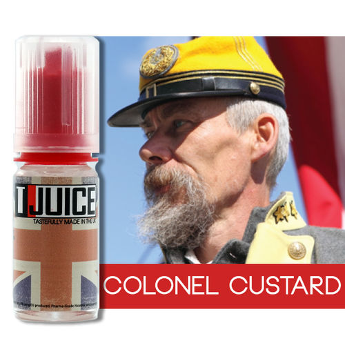 T-JUICE- Colonel Custard - 10ml                        Lot de 3 fioles